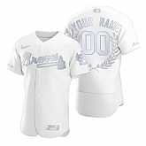 Braves Men's Customized Any Name & Number White Award Flexbase Collection Stitched Jersey,baseball caps,new era cap wholesale,wholesale hats